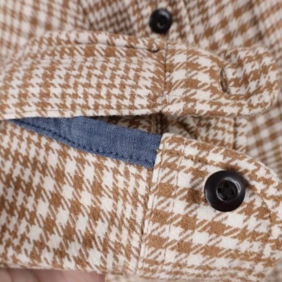 LAND'S END Men's Traditional Fit Rugged Flannel Shirt XXL (NWT) - Picture 3 of 3